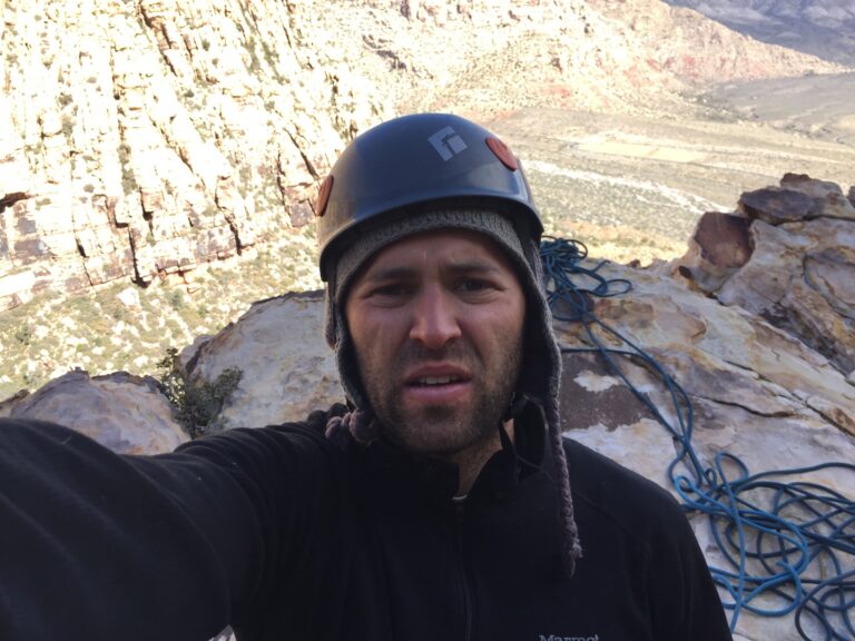 How am I not A.I.? Climbing in Red Rocks.